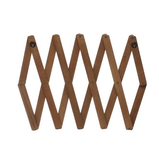 Wood Accordion Wall Coat Rack By Ashland Michaels Wood Accordion Wall Coat Rack By, Accordion Style Wall Coat Rack